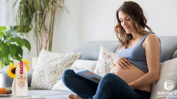 Mang thai 3 tháng đầu có nên uống nước yến hay không?